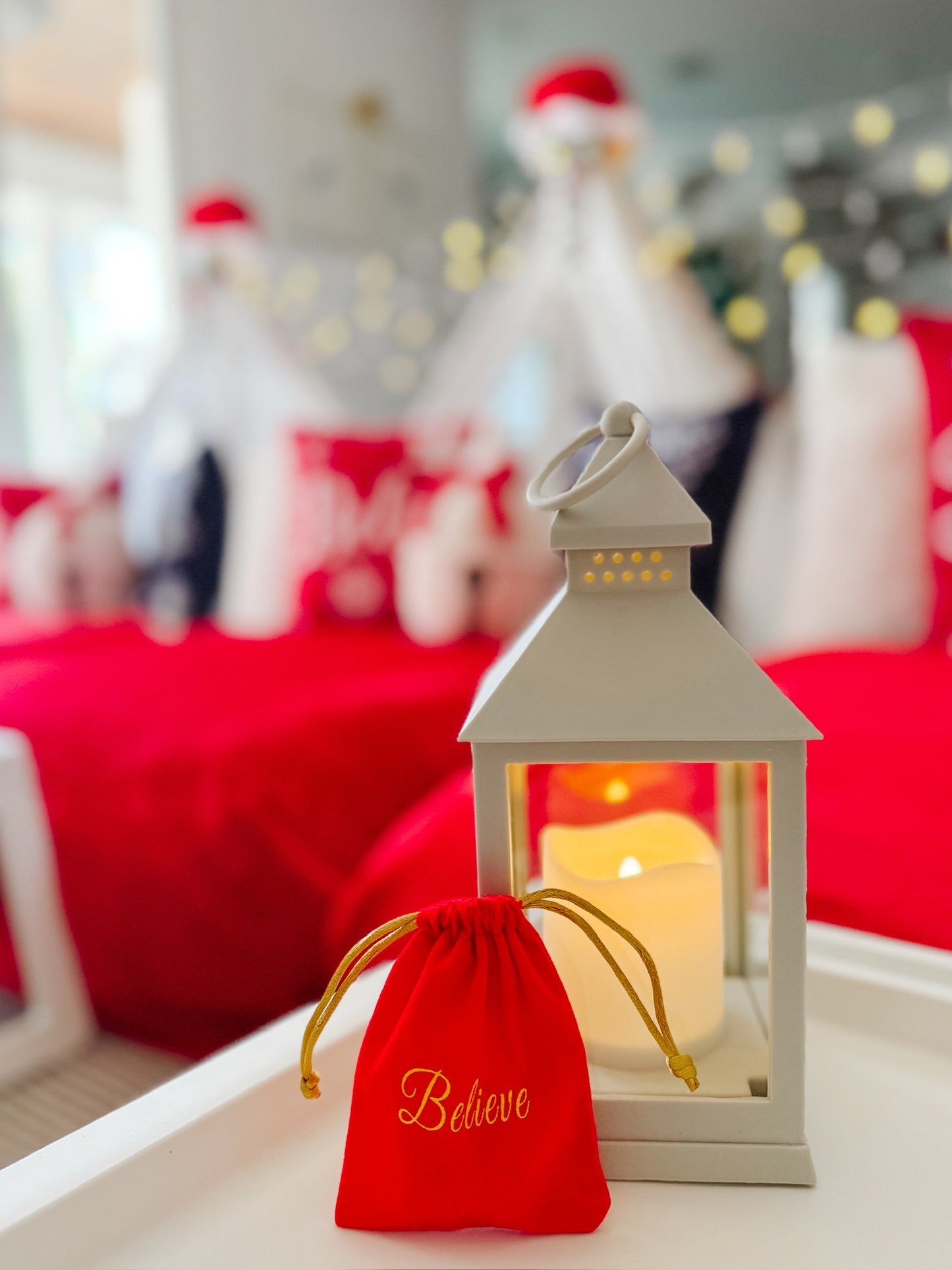 The Polar Express Sleepover Party Tent Rental Dallas