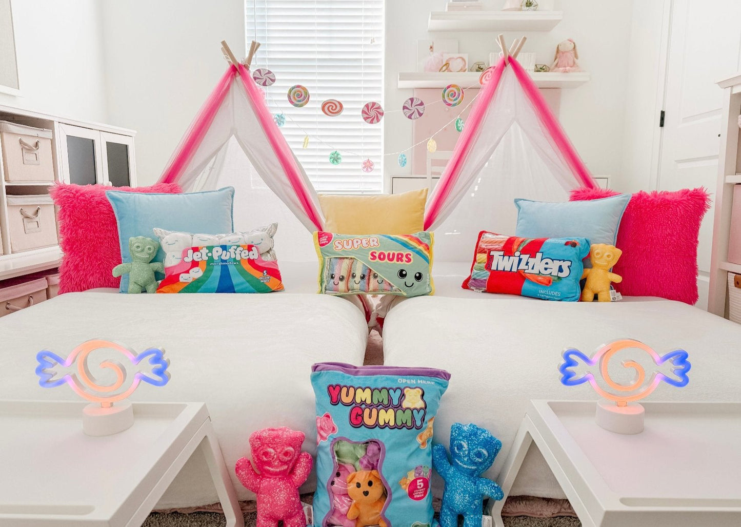 Candy Sleepover Party Tent Rental Dallas