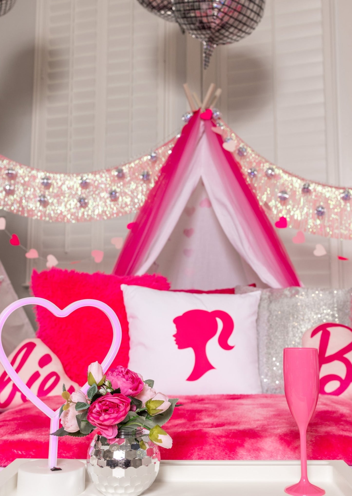 Barbie Sleepover Party Tent Rental Dallas