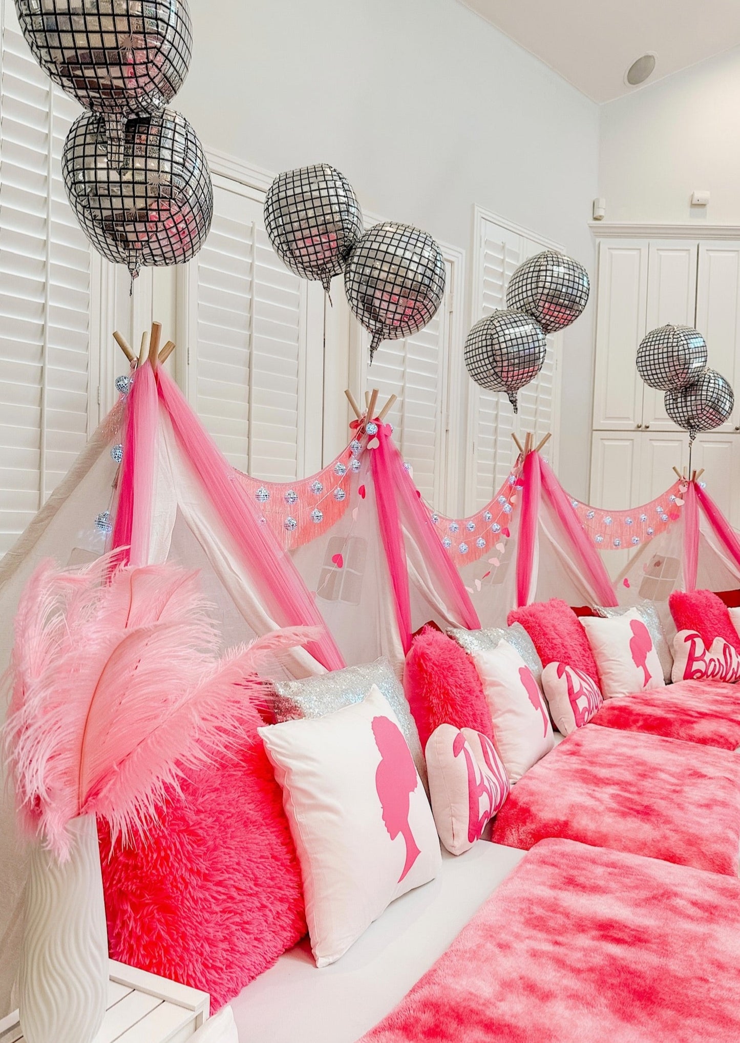 Barbie Sleepover Party Tent Rental Dallas