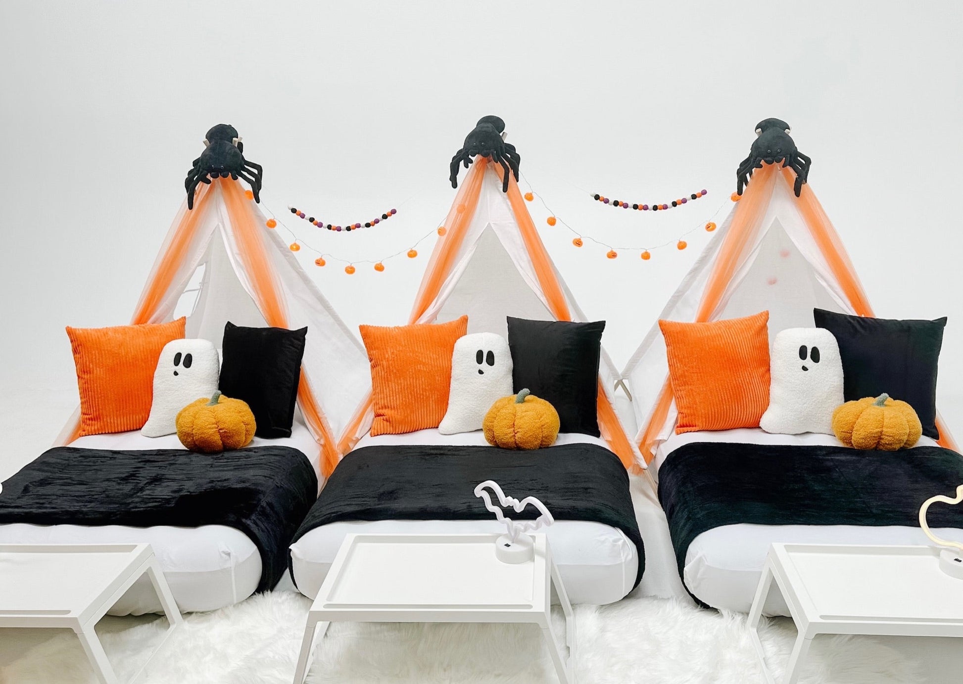 sleepover tent rental Halloween Sleepover Party Tent Rental Dallas – Splendid Sleepovers