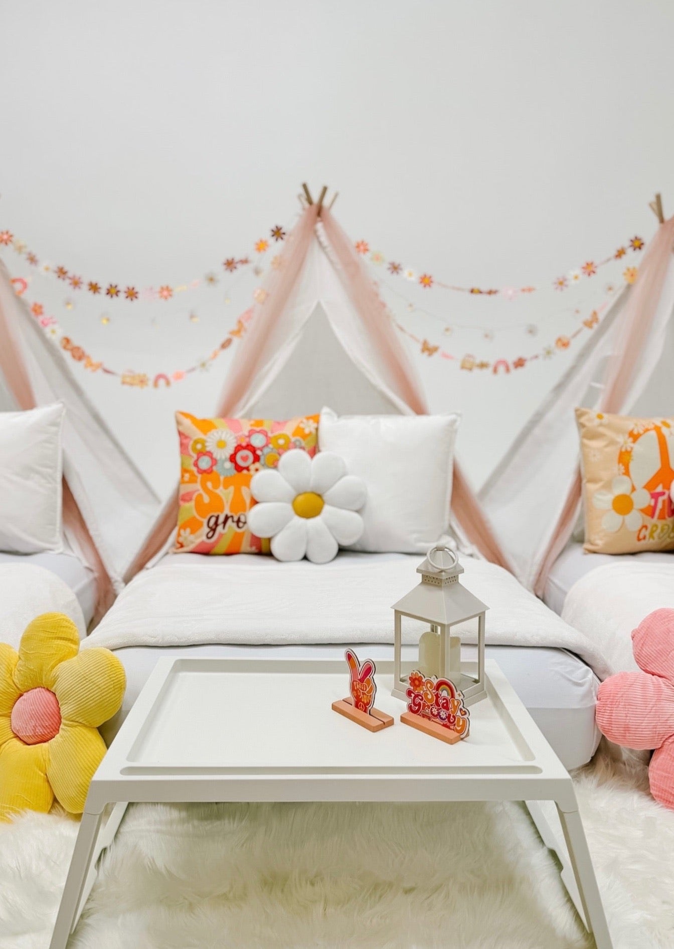 70s Sleepover Party Tent Rental Dallas