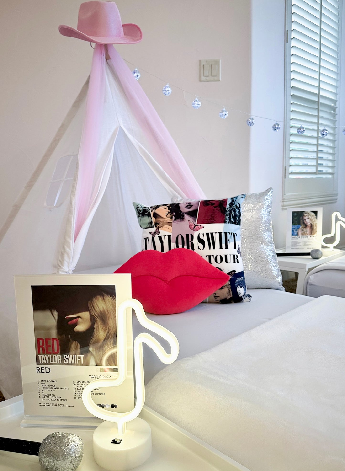 Swiftie Sleepover Party Tent Rental Dallas