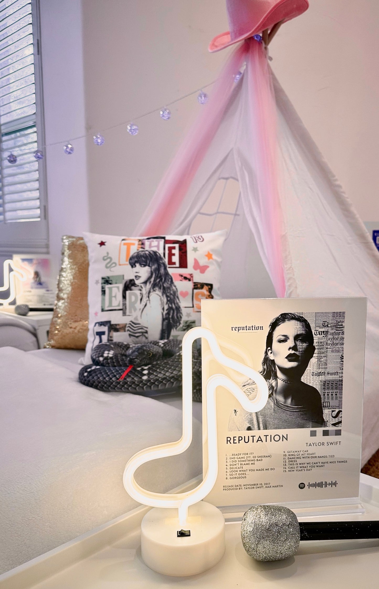 Swiftie Sleepover Party Tent Rental Dallas