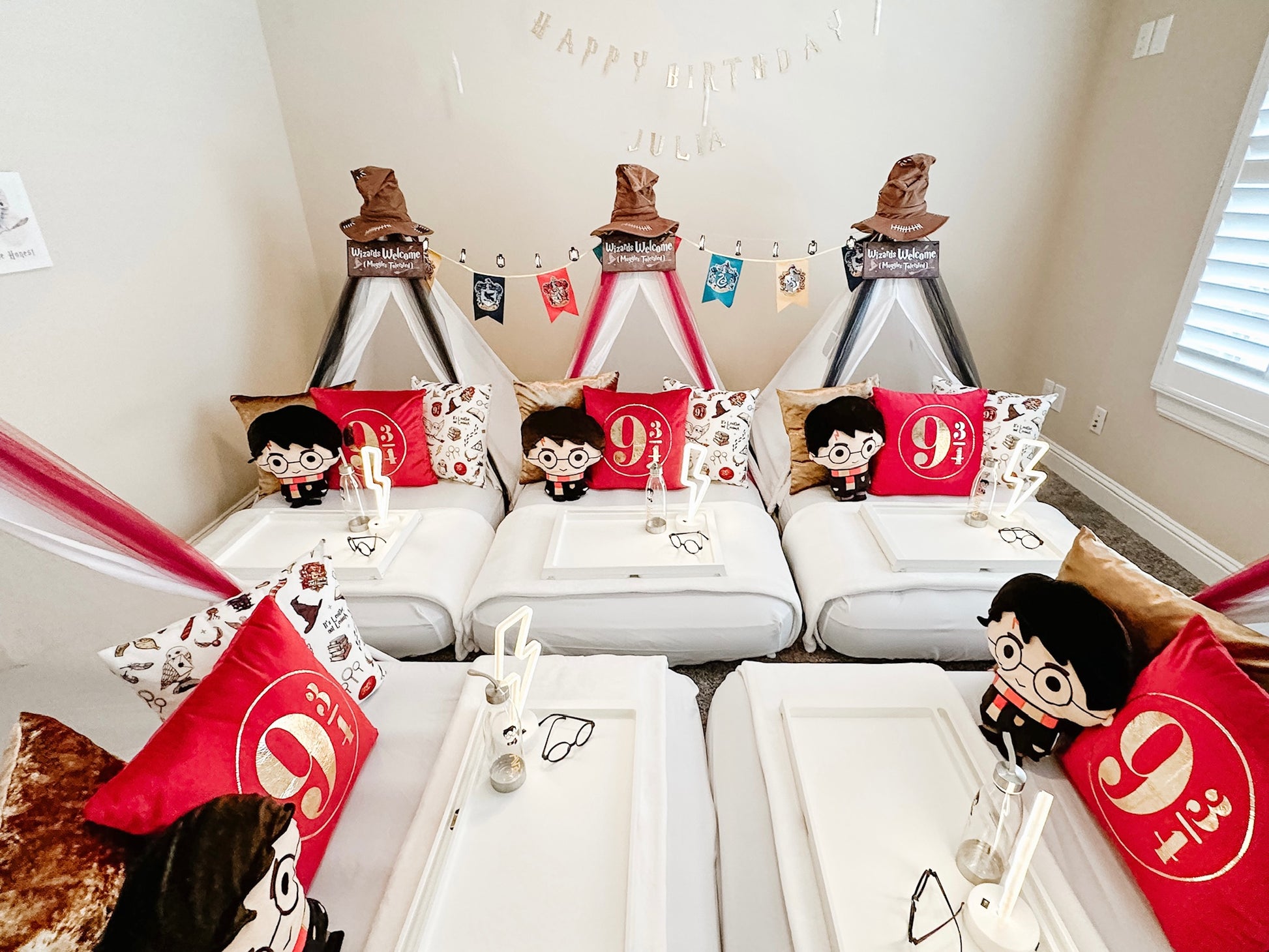 harry potter airbnb tent Harry Potter Sleepover Party Tent Rental Dallas – Splendid Sleepovers