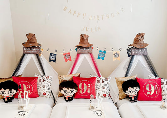 Harry Potter Sleepover Party Tent Rental Dallas